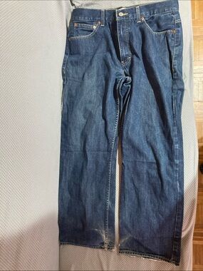 Bluenotes Men's Straight-Leg Dark Blue Jeans
